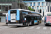Bolloré Bluebus II 12 n°2024 (GE-237-QR) sur la ligne 96 (RATP) à Porte des Lilas (Paris)