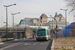 Renault Agora L n°4491 (CA-252-PB) sur la ligne 98 (PC2 - RATP) à Porte de la Villette (Paris)