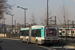 Renault Agora L n°4561 (BY-453-DZ) sur la ligne 98 (PC2 - RATP) à Porte de la Villette (Paris)