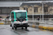 Ligier EasyMile EZ 10 n°2 (W-974-HX) sur la navette autonome (Navette Gare d'Austerlitz-Gare de Lyon - RATP) sur le Pont Charles de Gaulle (Paris)