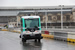 Ligier EasyMile EZ 10 n°1 (W-973-HX) sur la navette autonome (Navette Gare d'Austerlitz-Gare de Lyon - RATP) sur le Pont Charles de Gaulle (Paris)