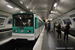 MF 67 n°G120 sur la ligne 12 (RATP) à Porte de la Chapelle (Paris)