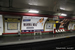 Station Marcadet - Poissonniers sur la ligne 12 (RATP) à Paris