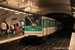 MF 67 n°031 sur la ligne 12 (RATP) à Montparnasse - Bienvenüe (Paris)