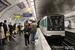 MF 67 n°3037 sur la ligne 12 (RATP) à Jules Joffrin (Paris)