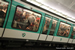 MF 01 sur la ligne 2 (RATP) à Blanche (Paris)