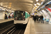 MF 67 n°028 sur la ligne 3 (RATP) à Réaumur - Sébastopol (Paris)