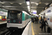 MF 67 n°132 sur la ligne 3 (RATP) à Gare Saint-Lazare (Paris)