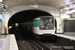 MF 67 n°022G sur la ligne 3 (RATP) à Sentier (Paris)