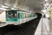 MF 67 n°130 sur la ligne 3 (RATP) à Sentier (Paris)