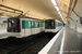 MF 67 n°142 et n°091 sur la ligne 3 bis (RATP) à Porte des Lilas (Paris)