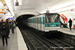 MF 67 n°516G sur la ligne 5 (RATP) à Jaurès (Paris)