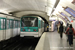 MF 67 n°518 sur la ligne 5 (RATP) à Jaurès (Paris)