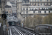 Voies de la ligne 6 entre Passy et Bir-Hakeim (Paris)