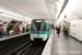 MF 77 n°181 sur la ligne 7 (RATP) à Poissonnière (Paris)