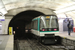 MF 88 n°08 sur la ligne 7 bis (RATP) à Jaurès (Paris)