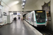 MF 01 n°141 sur la ligne 9 (RATP) à Bonne Nouvelle (Paris)