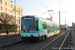 GEC-Alsthom TFS (Tramway français standard) n°112 sur la ligne T1 (RATP) à Drancy