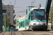 GEC-Alsthom TFS (Tramway français standard) n°107 sur la ligne T1 (RATP) à Bobigny