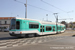 GEC-Alsthom TFS (Tramway français standard) n°202 sur la ligne T1 (RATP) à Noisy-le-Sec
