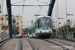 GEC-Alsthom TFS (Tramway français standard) n°117 sur la ligne T1 (RATP) à Noisy-le-Sec