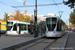 Alstom Citadis 302 n°414 et n°415 sur la ligne T2 (RATP) à Porte de Versailles (Paris)