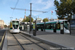 Alstom Citadis 302 n°414 et n°415 sur la ligne T2 (RATP) à Porte de Versailles (Paris)