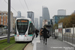 Alstom Citadis 302 n°444 sur la ligne T2 (RATP) à La Garenne-Colombes