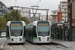 Alstom Citadis 402 n°304 et n°314 sur la ligne T3a (RATP) à Balard (Paris)