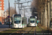 Alstom Citadis 402 n°307 et n°311 sur la ligne T3a (RATP) à Porte d'Ivry (Paris)