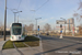 Alstom Citadis 402 n°321 sur la ligne T3b (RATP) à Ella Fitzgerald - Grands Moulins de Pantin (Paris)