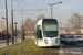 Alstom Citadis 402 n°338 sur la ligne T3b (RATP) à Ella Fitzgerald - Grands Moulins de Pantin (Paris)