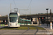 Alstom Citadis 402 n°338 sur la ligne T3b (RATP) à Ella Fitzgerald - Grands Moulins de Pantin (Paris)