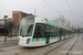 Alstom Citadis 402 n°345 sur la ligne T3b (RATP) à Porte de la Chapelle (Paris)