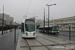 Alstom Citadis 402 n°345 sur la ligne T3b (RATP) à Porte de la Chapelle (Paris)