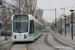 Alstom Citadis 402 n°334 sur la ligne T3b (RATP) à Rosa Parks (Paris)