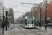 Alstom Citadis 402 n°326 sur la ligne T3b (RATP) à Porte d'Aubervilliers (Paris)