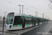 Alstom Citadis 402 n°345 sur la ligne T3b (RATP) à Porte de la Chapelle (Paris)