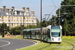 Alstom Citadis 402 n°338 sur la ligne T3b (RATP) à Butte du Chapeau Rouge (Paris)