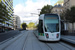 Alstom Citadis 402 n°343 sur la ligne T3b (RATP) à Adrienne Bolland (Paris)