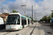 Translohr STE3 n°514 sur la ligne T5 (RATP) à Saint-Denis