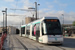 Translohr STE3 n°504 sur la ligne T5 (RATP) à Saint-Denis