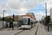 Translohr STE3 n°509 sur la ligne T5 (RATP) à Saint-Denis