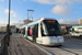 Translohr STE3 n°514 sur la ligne T5 (RATP) à Sarcelles