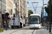 Translohr STE3 n°514 sur la ligne T5 (RATP) à Saint-Denis