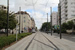 Voies de la ligne T5 entre Marché de Saint-Denis et Baudelaire (Saint-Denis)