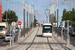 Translohr STE3 n°513 sur la ligne T5 (RATP) à Sarcelles