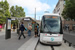 Translohr STE3 n°504 sur la ligne T5 (RATP) à Saint-Denis