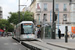 Translohr STE3 n°514 sur la ligne T5 (RATP) à Saint-Denis