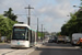 Translohr STE3 n°513 sur la ligne T5 (RATP) à Saint-Denis